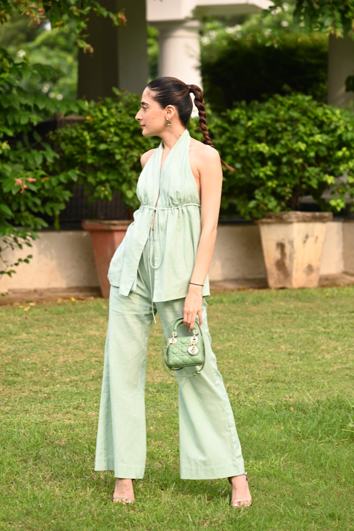 Basil co-ord set (Cotton Linen Co-ord Set)