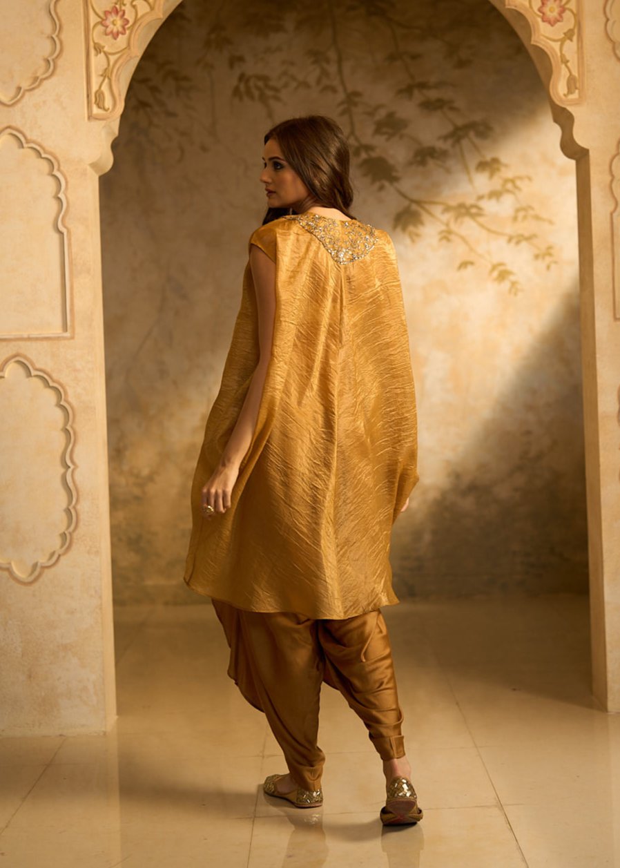 Aadhvita Tunic with Dhoti Set